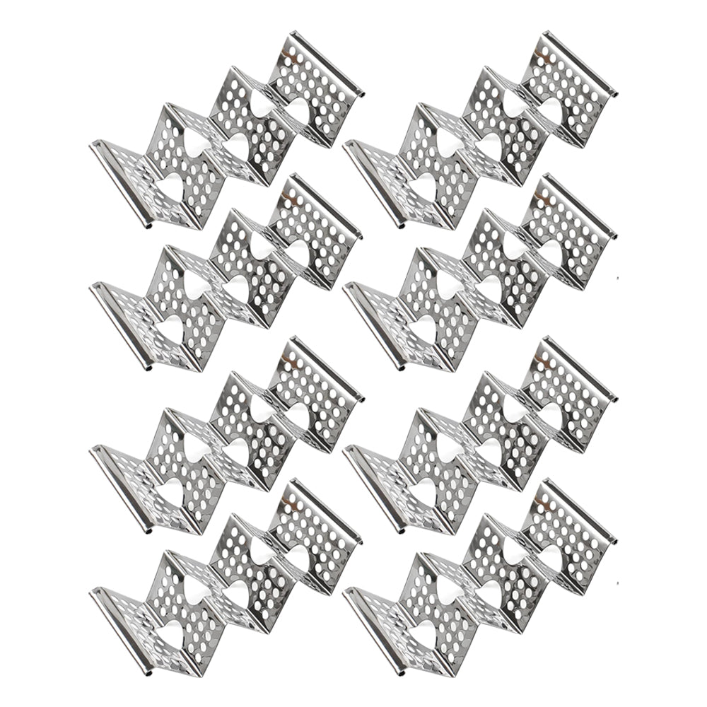 8PCS Stainless Steel Taco Holder Stand Holds 2 To 3 Tortillas