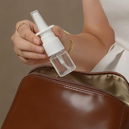 10 Piece 5 ml PET Refillable Fine Mist Spray Pump Bottles - Clear