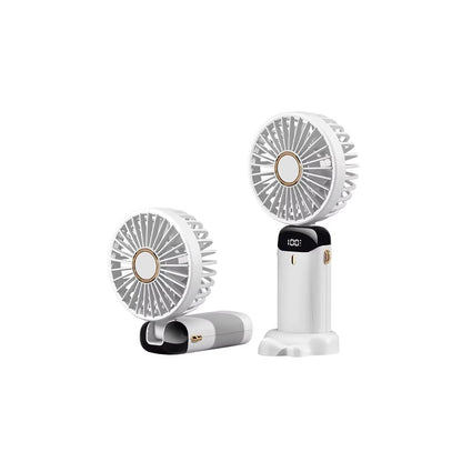 Portable USB Rechargeable Handheld Fan - White