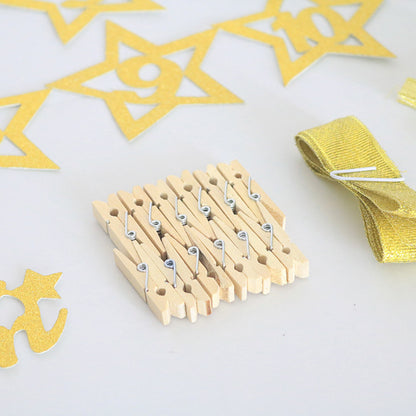 1 to 12 Month Glitter Star Photo Banner for First Birthday Party