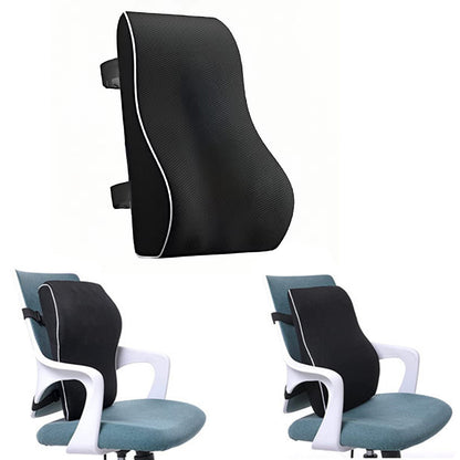 Memory Foam Cushion with Breathable Mesh Cover for Chair and Car