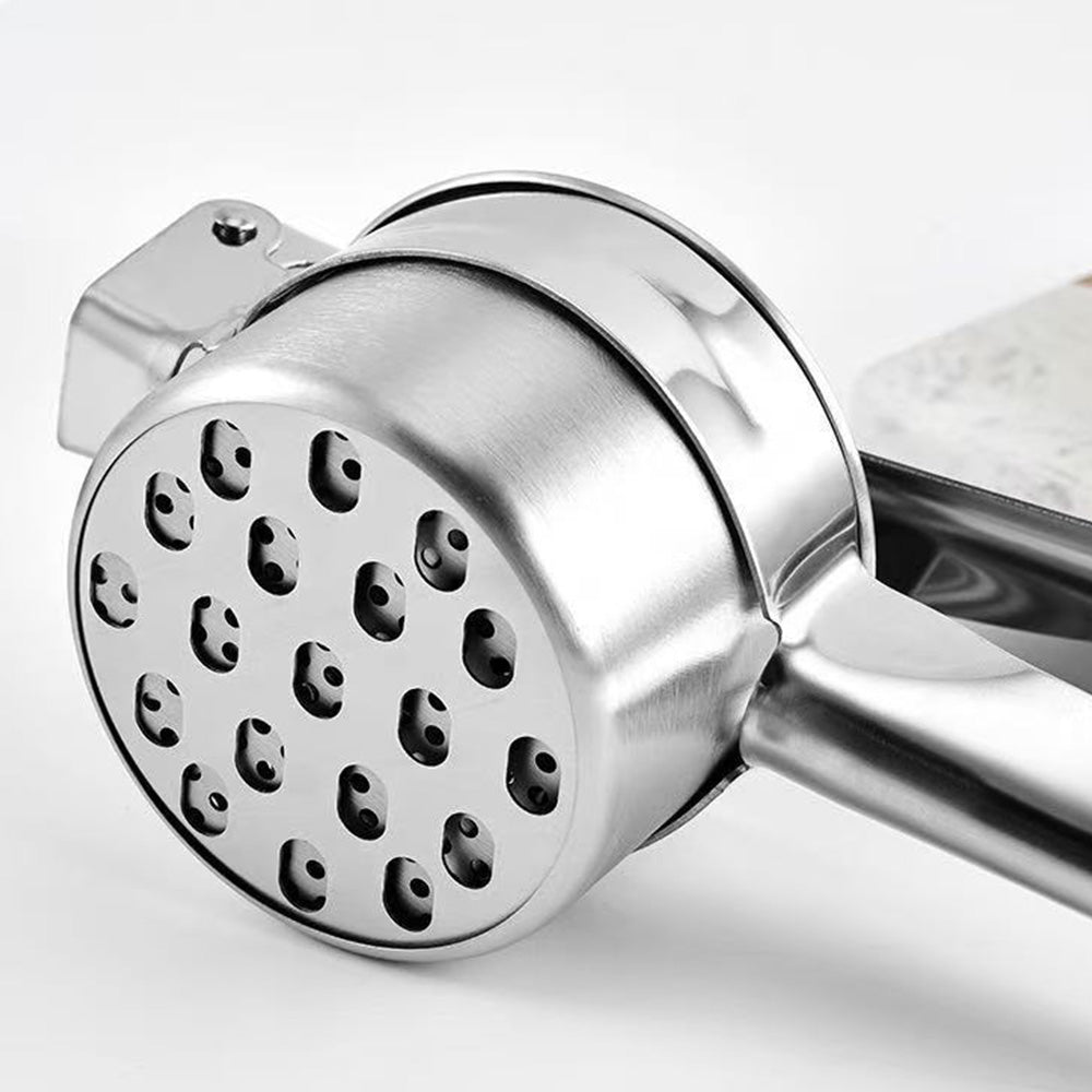 Stainless Steel Manual Potato Ricer Juicer with 3 Interchangeable Discs
