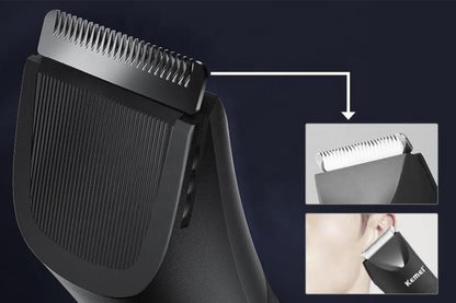 Electric Body Hair Trimmer with Light Wet Dry Shaver Groomer for Legs Chest Hair