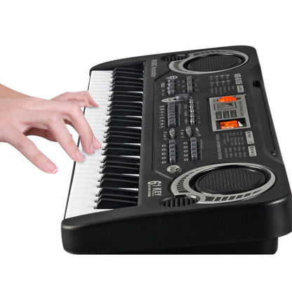 61 Keys Electric Piano Music Keyboard For Kids Beginner With Microphone