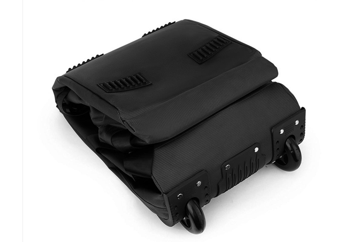90 L Foldable Oxford Rolling Duffle Travel Bag with 3 Carry Modes