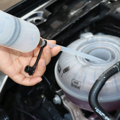 500CC Waste Oil Fluid Extractor Pump Manual Suction Vacuum Fuel Transfer Tool for Car Green
