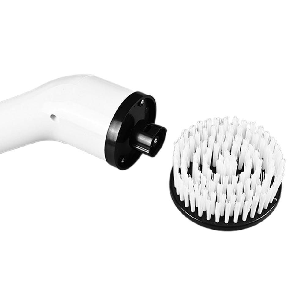 9-in-1 Electric Spin Scrubber Adjustable Cordless Cleaning Brush for Bathroom Kitchen Tile Car