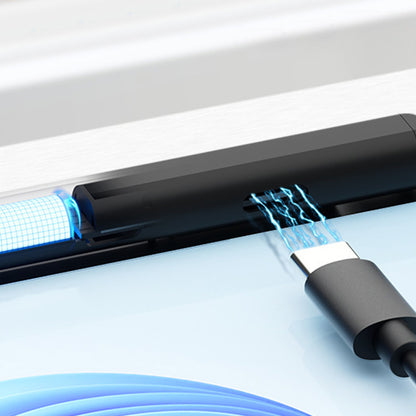 Rechargeable Stylus Pen for Microsoft Surface Pro 11 10 9 8 7 Go X-Black