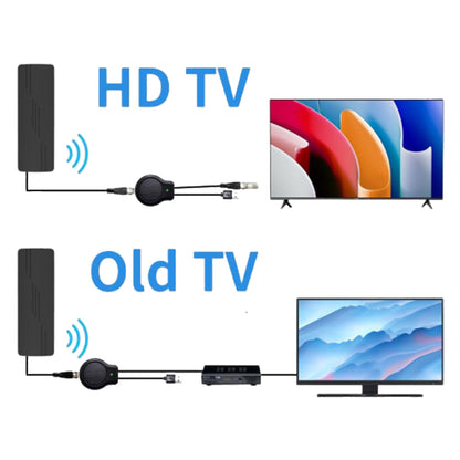 4K Digital HDTV Antenna 1080P HD Antenna Amplified Signal Booster