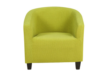 Club Chair Slipcover Stretch Barrel Chair Cover Tub Chair Slipcover -Green