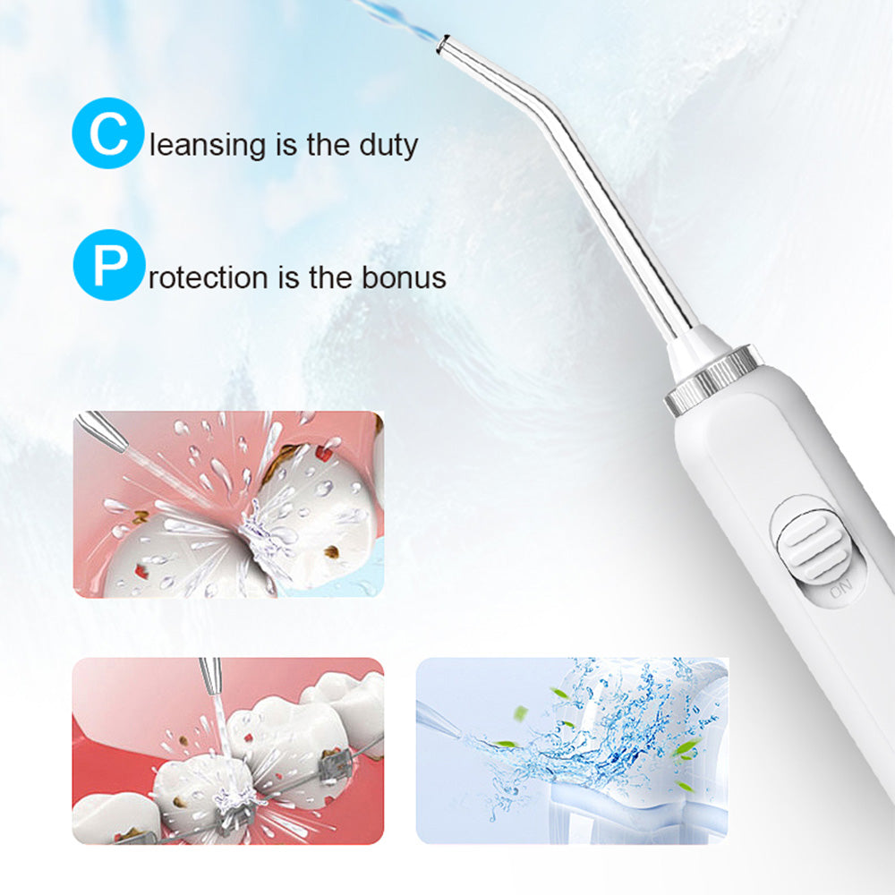 10 Levels Electric Oral Irrigator 600ML Water Flosser Interdental Cleaner