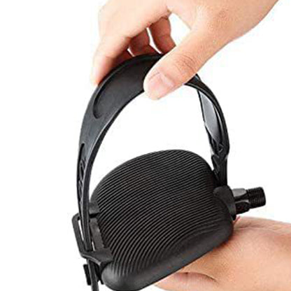 2 Pairs Bike Pedal Straps Foot Retainers for Indoor and Outdoor Cycling