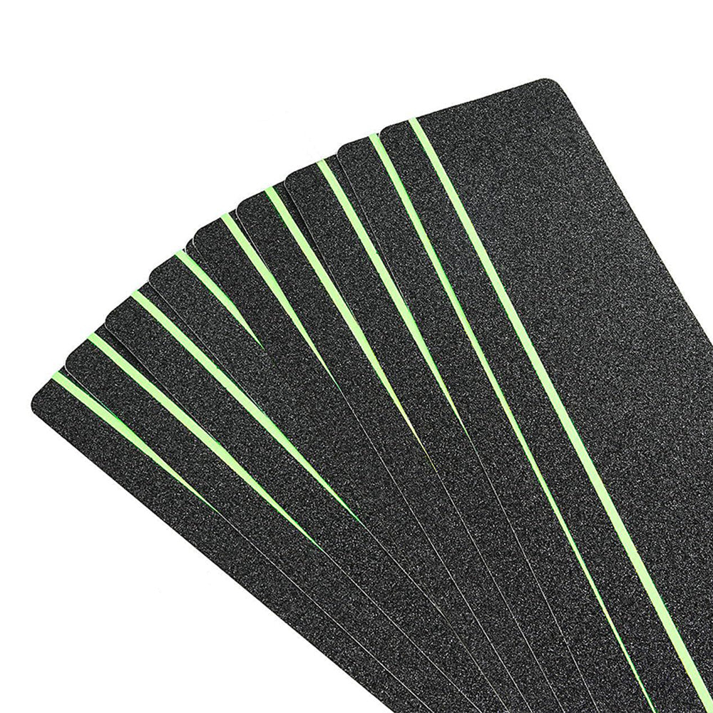 10 Pcs Peel & Stick Anti-Slip Stair Treads for Wooden Steps â€?Outdoor Use