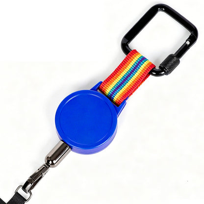 2Pcs Retractable Phone Tether with Carabiner