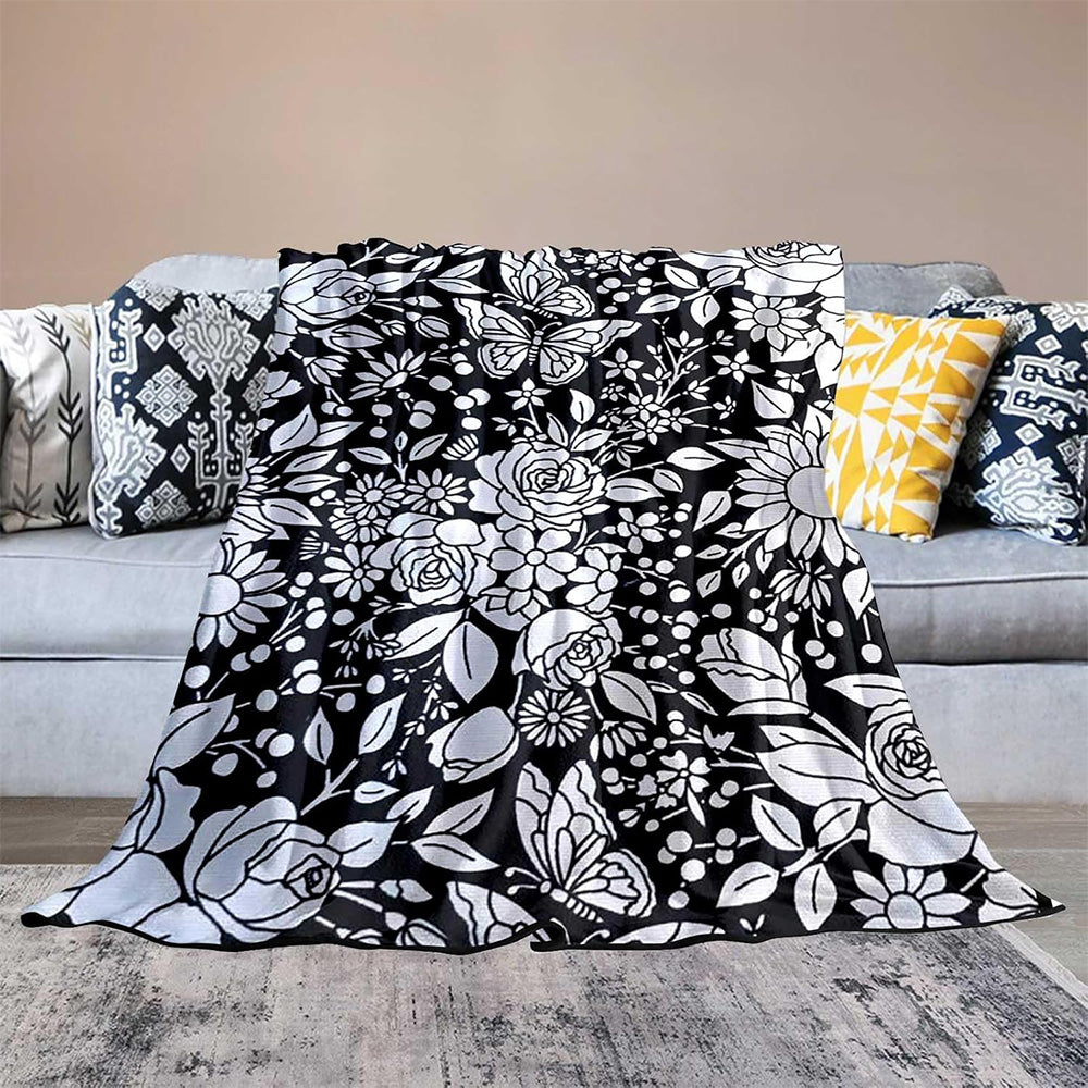 Washable DIY Coloring Blanket for Adults - Style 1