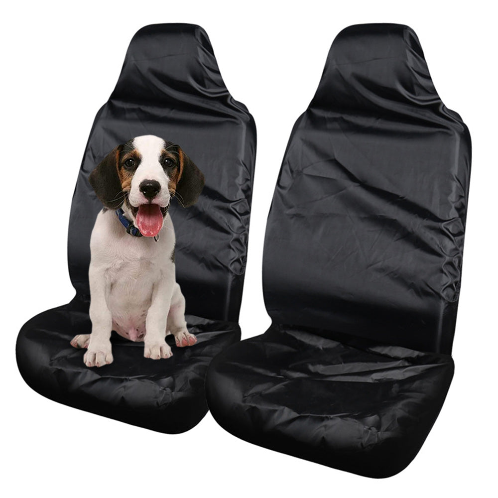 Universal Front Car Seat Covers Pair a€?Waterproof and Easy-Clean Seat Protectors