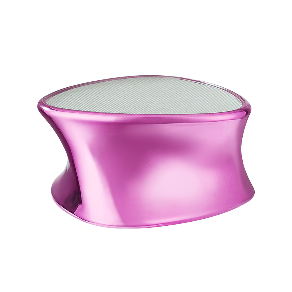 Double-Sided Pedicure Exfoliator Pedicure Feet Scrubber Foot Grinder Painless Hair Removal Tool -Rose Red