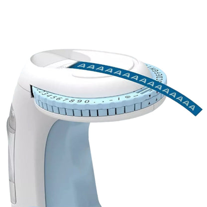 Portable Embossing Label Maker with 6 Rolls Tapes DIY Crafting Label Printer for Home Office