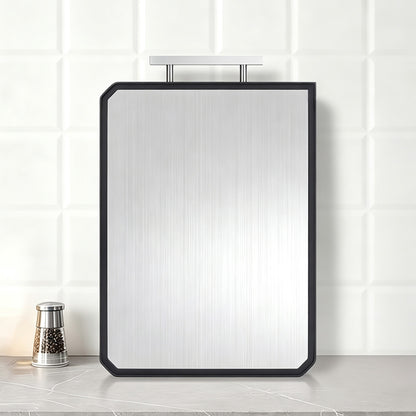 Double Sided Titanium Alloy and Wheat Straw PP Cutting Board
