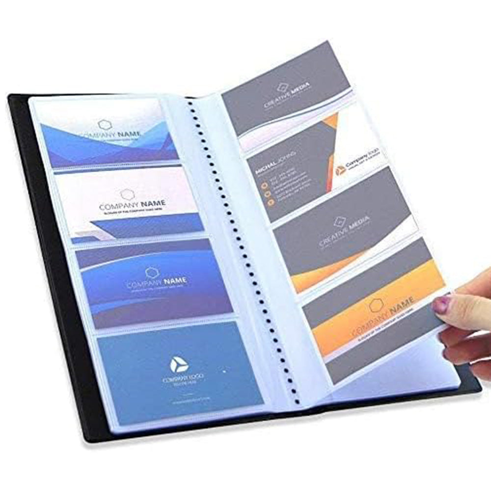 400 Card Business Name ID Holder Credit Card Wallet Book Folder Organizer