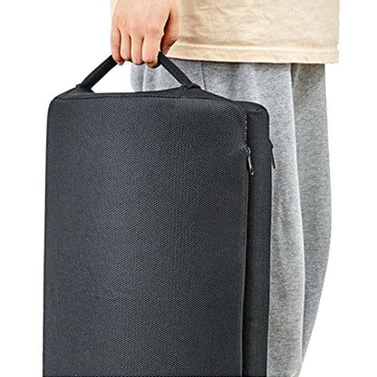 Adjustable Height Foot Rest Comfortable Foot Stool Leg Pillow