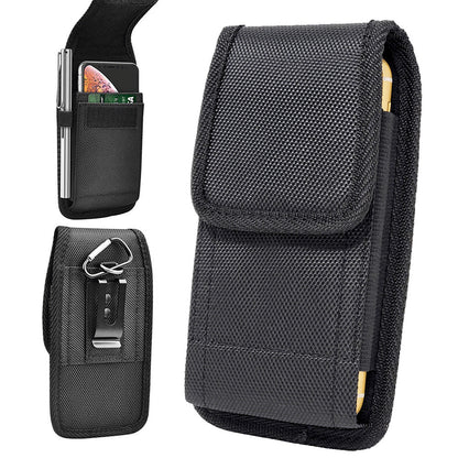 Universal Cell Phone Belt Holster Pouch with Hook & Loop Closure for Men & Women Style 2