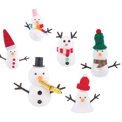 Build a Snowman Kit Modeling Clay Snowman DIY Crafts for Kids Christmas Toys