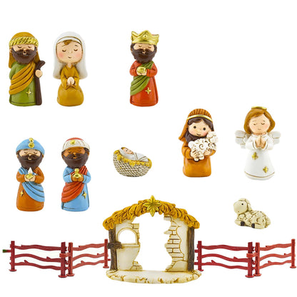 Nativity Advent Calendar for Kids Jesus’ Birth Scene Blind Box