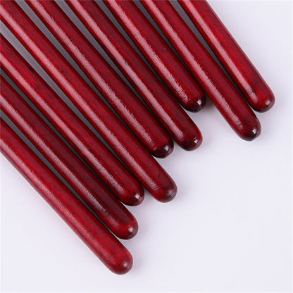 11 PCS Artist Paint Brush Set Detail Painting Brush-Red