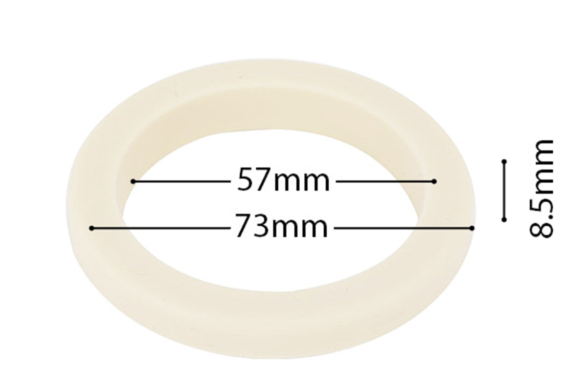 2 Piece 54mm Silicone Group Head Seal Gasket Compatible for Breville/Sage 870 878