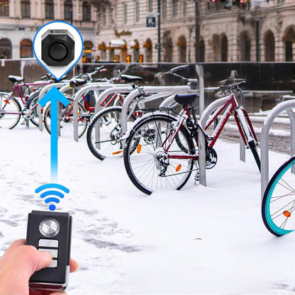 USB Rechargeable Motorcycle and Bicycle Anti-Theft Alarm Security Device