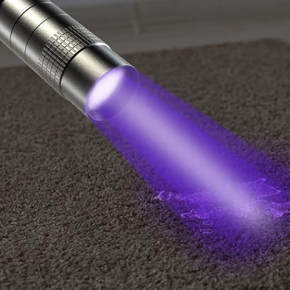 395nm Mini Ultraviolet Pen Flashlight with Pocket Clip