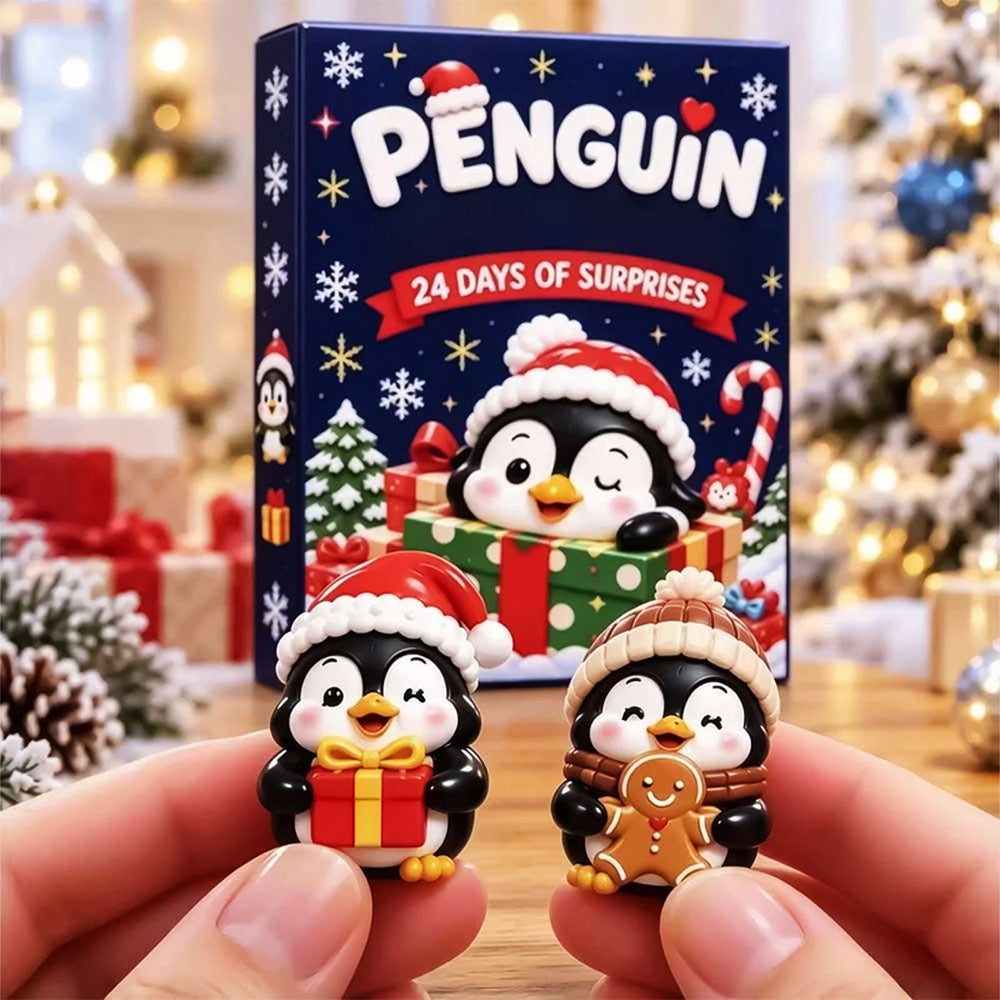 3D Penguin Christmas Advent Calendar For Adults 24 Day Countdown