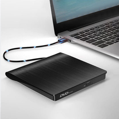 USB 3.0 External CD DVD RW Drive Slim Writer Burner Player for Laptop PC