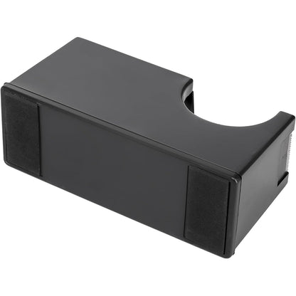Heavy Duty Cello Tape Dispenser with 6 Roll Clear Tape-Black