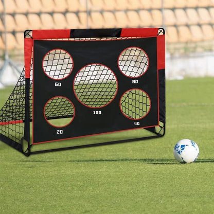 Portable Soccer Goal Set for Backyard Pop Up Soccer Net Training Equipment