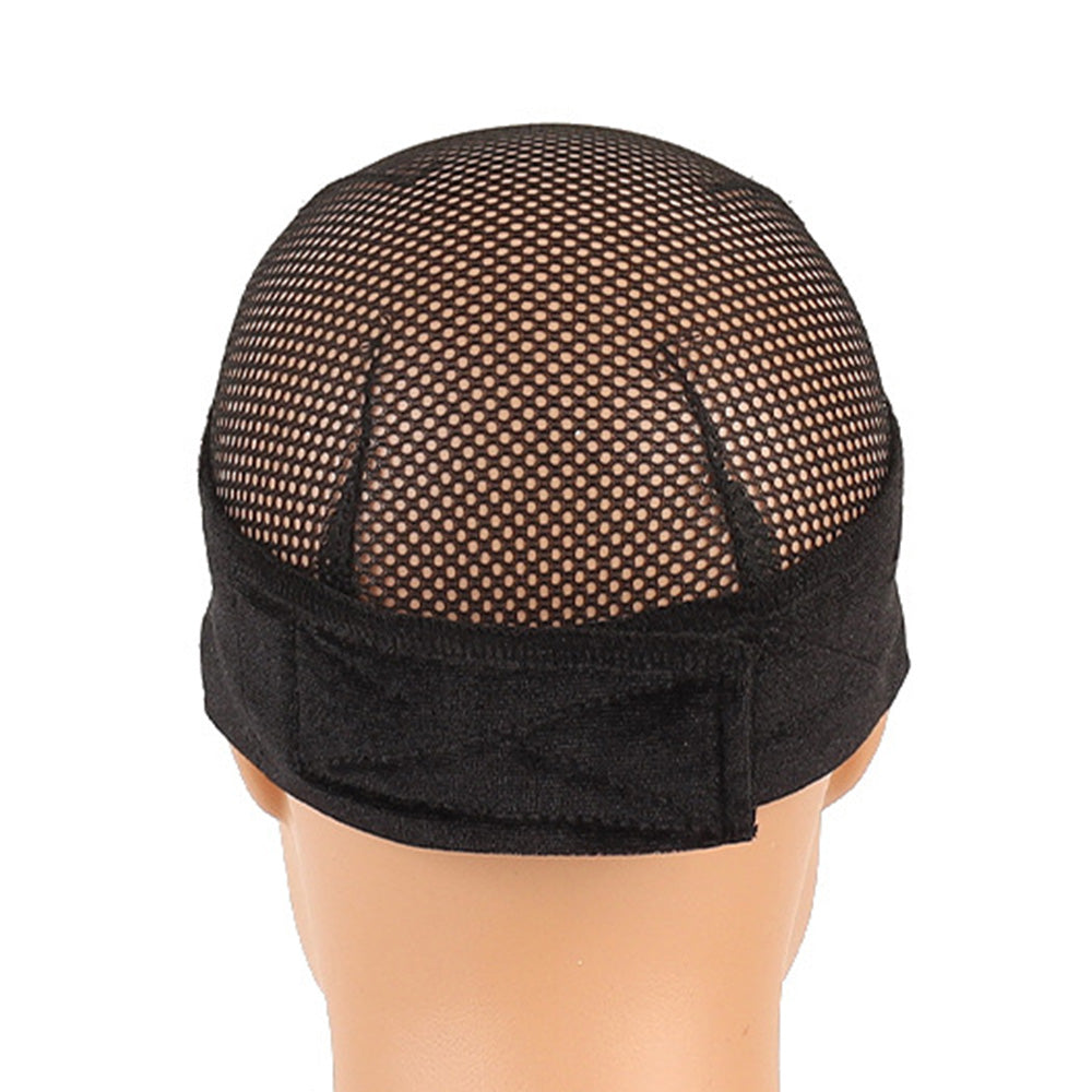 2 Piece Adjustable Velvet Wig Grip Headbands-Black