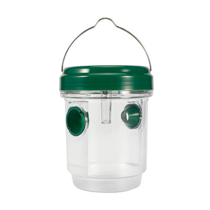 2Pcs Solar Powered Wasp Bee Trap Outdoor Hanging Fruit Flies Traps Catcher