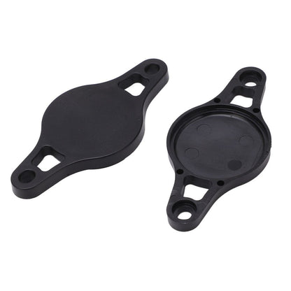 2Pcs Bicycle AirTag Protector Case Screw-Mounted Plastic Protective Cover for Apple AirTag