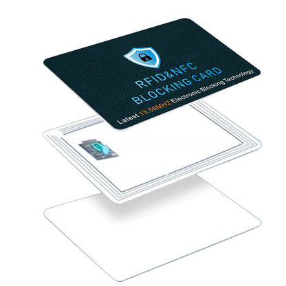 4 Pack RFID NFC Anti Theft Card Protector for Wallets and Passports