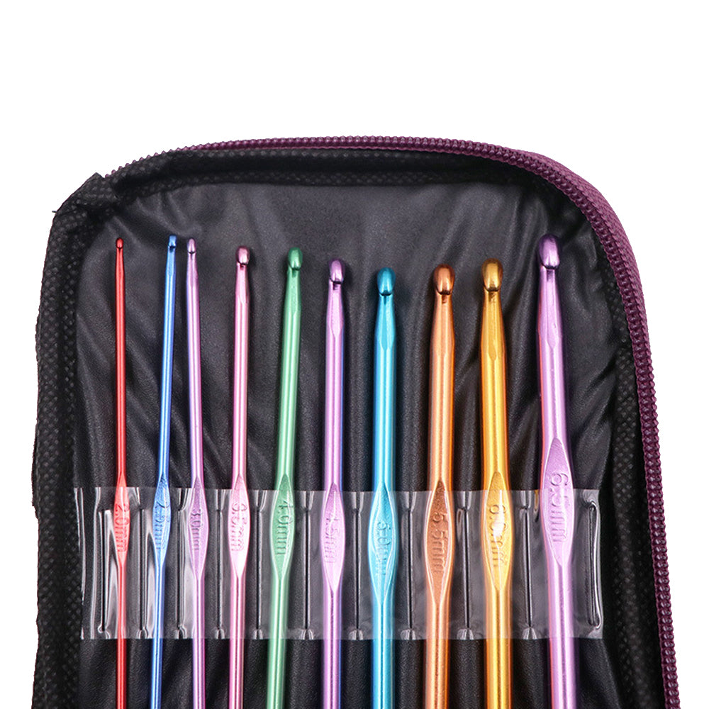 22Pcs Crochet Hook Set
