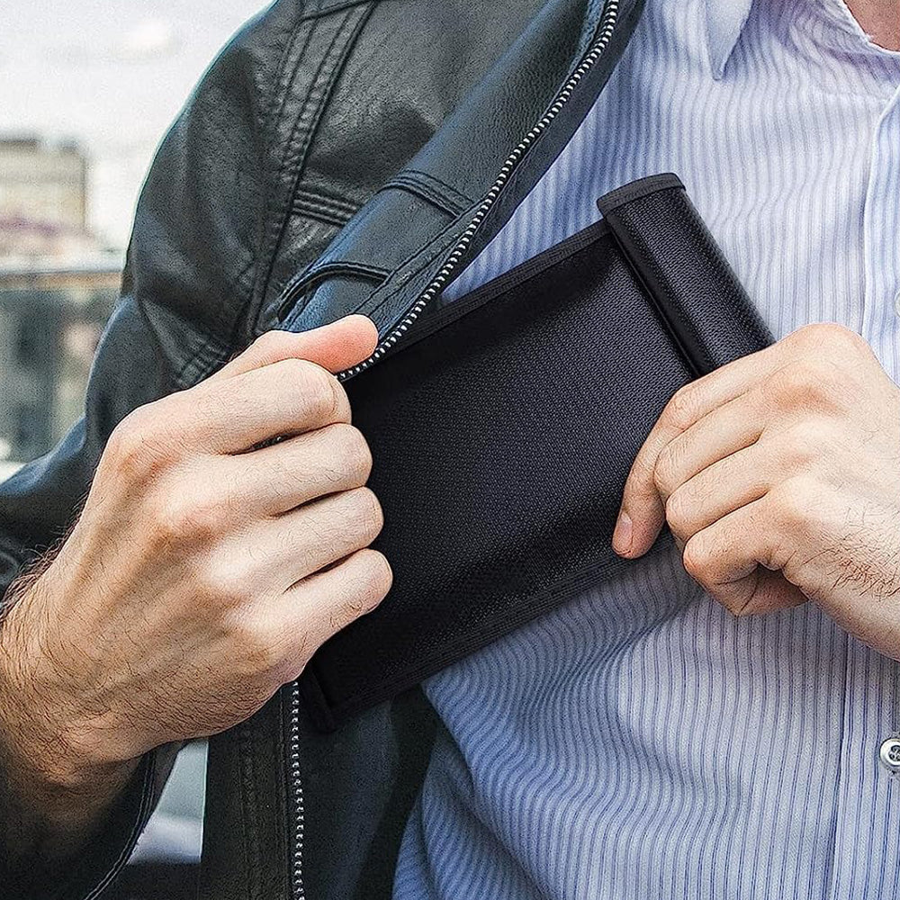 Faraday Pouch Cell Phone Signal Shield Bag Car Key and WiFi RFID Protector Case
