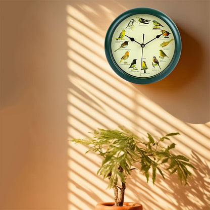 13 Inch Singing Bird Clock Wall Clock and Desk Sound Clock