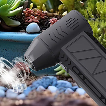 Portable Electric Jet Dry Blower Compressed Air Duster Turbo Fan for Home Car Computer Keyboard Cleaning