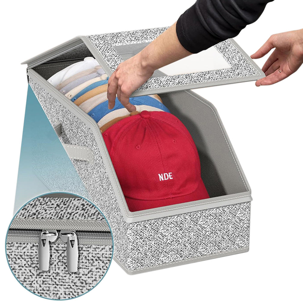 Stackable Hat Organizer ââ‚?Holds Up to 12 Baseball Caps