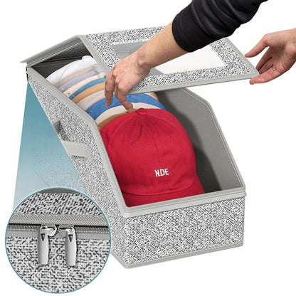 Stackable Hat Organizer ââ‚?Holds Up to 12 Baseball Caps