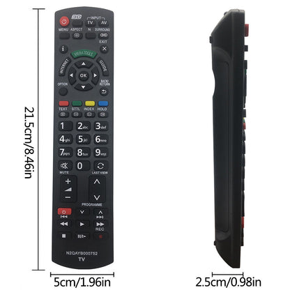 Remote Control Compatible with N2QAYB000752Panasonic Viera TVs