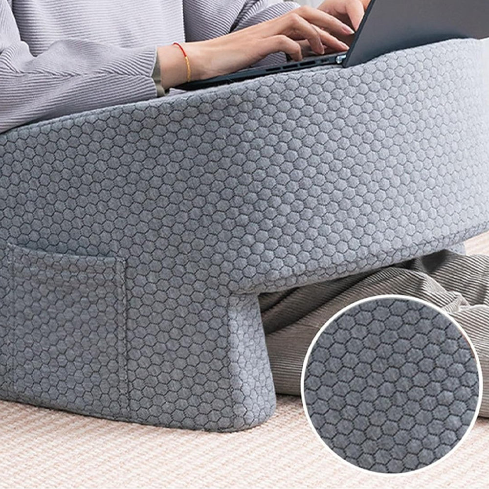 Lap Desk Pillow Crochet Memory Foam Lap Pad