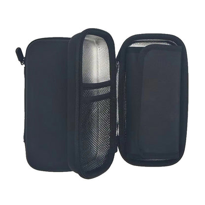 Insulin Cooler Travel Case Diabetic Medication Cooler Bag-Black
