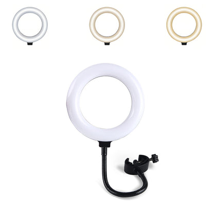 Ring Light Overhead Camera Phone Mount for Video Recording Zoom Meeting